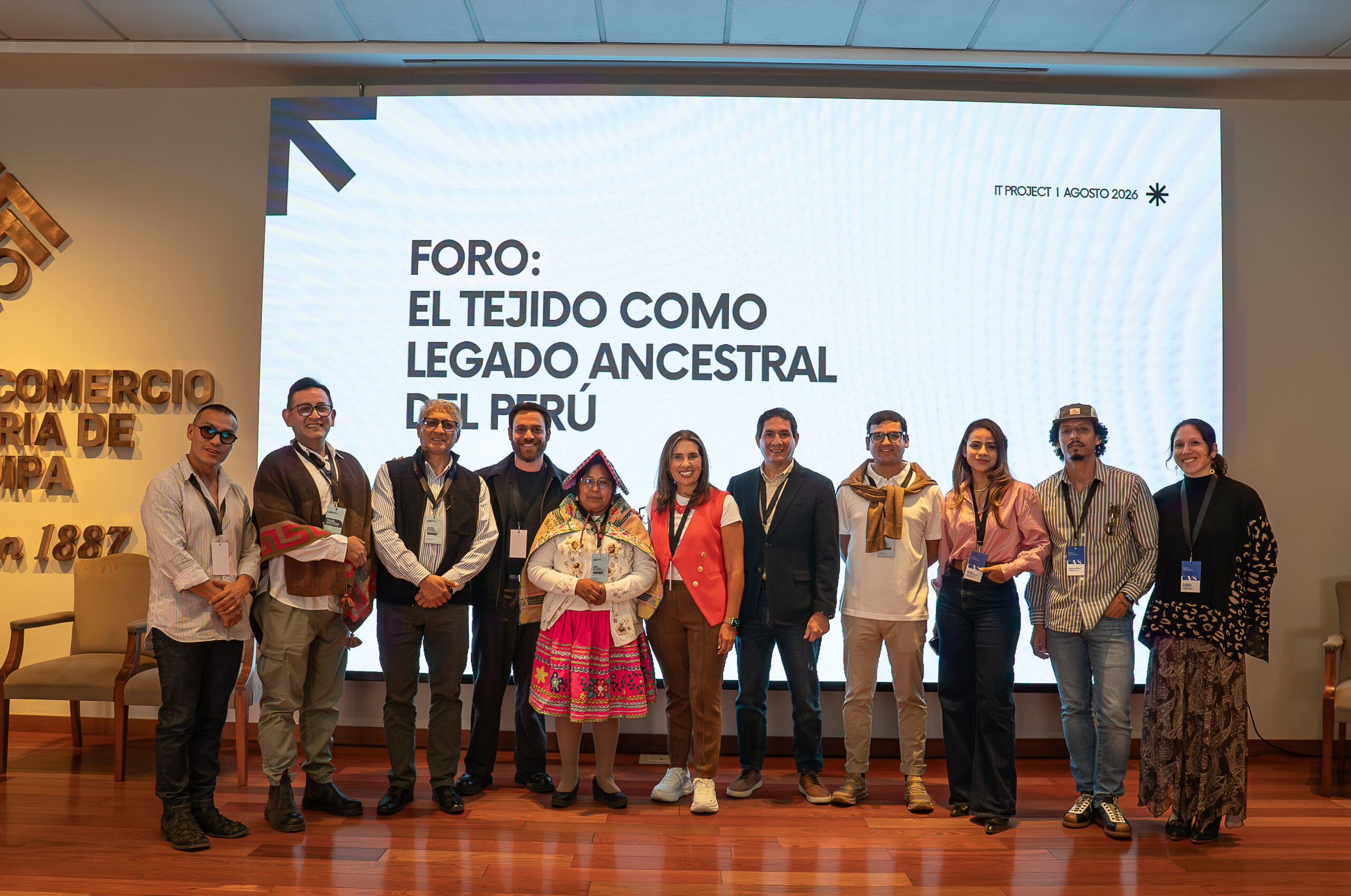 Foro “El tejido como legado ancestral del Perú: identidad, sostenibilidad y futuro”